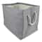 DII® Large Rectangle Solid Gray Paper Bin